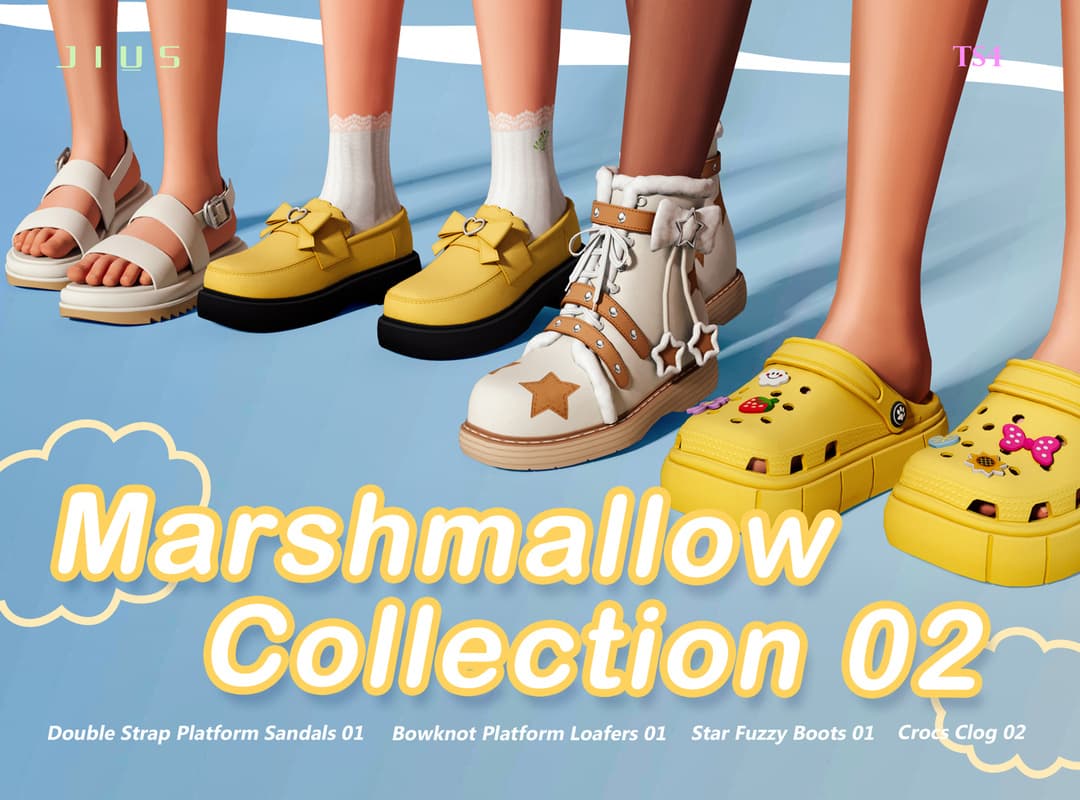 Скриншот мода Коллекция обуви Marshmallow Collection 02